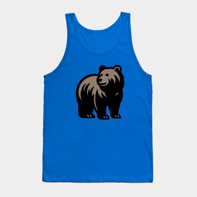 Bear Tank Top by KayBee Gift Shop